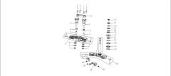 VOGE R125 GİDON SABİTLEME ALT