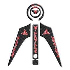YAMAHA MT07 2014 - 2017 UYUMLU TANK PAD SET 002