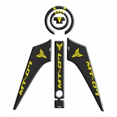 YAMAHA MT07 2014 - 2017 UYUMLU TANK PAD SET 005