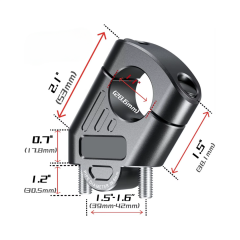 Nukropart 28mm Gidonlar İçin Gidon Yükseltme