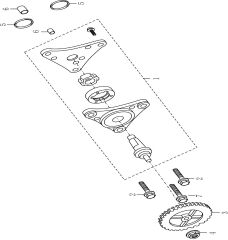 YUKİ SNOOPY YAĞ POMPA DİŞLİSİ