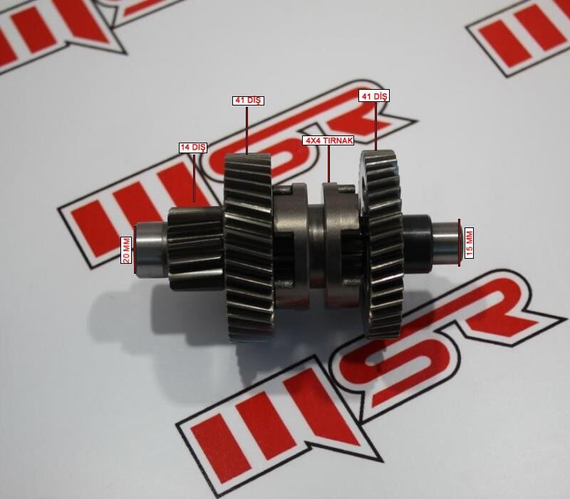 ATV KANUNİ 150 U ŞANZUMAN DİŞLİ 41*41*14 ORJINAL