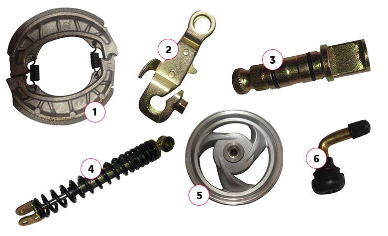 YUKİ PICASSO ARKA FREN BALATASI