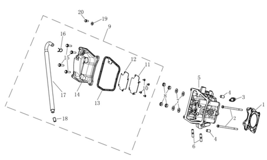 VOGE SR1 125 KÜLBÜTÖR KAPAĞI