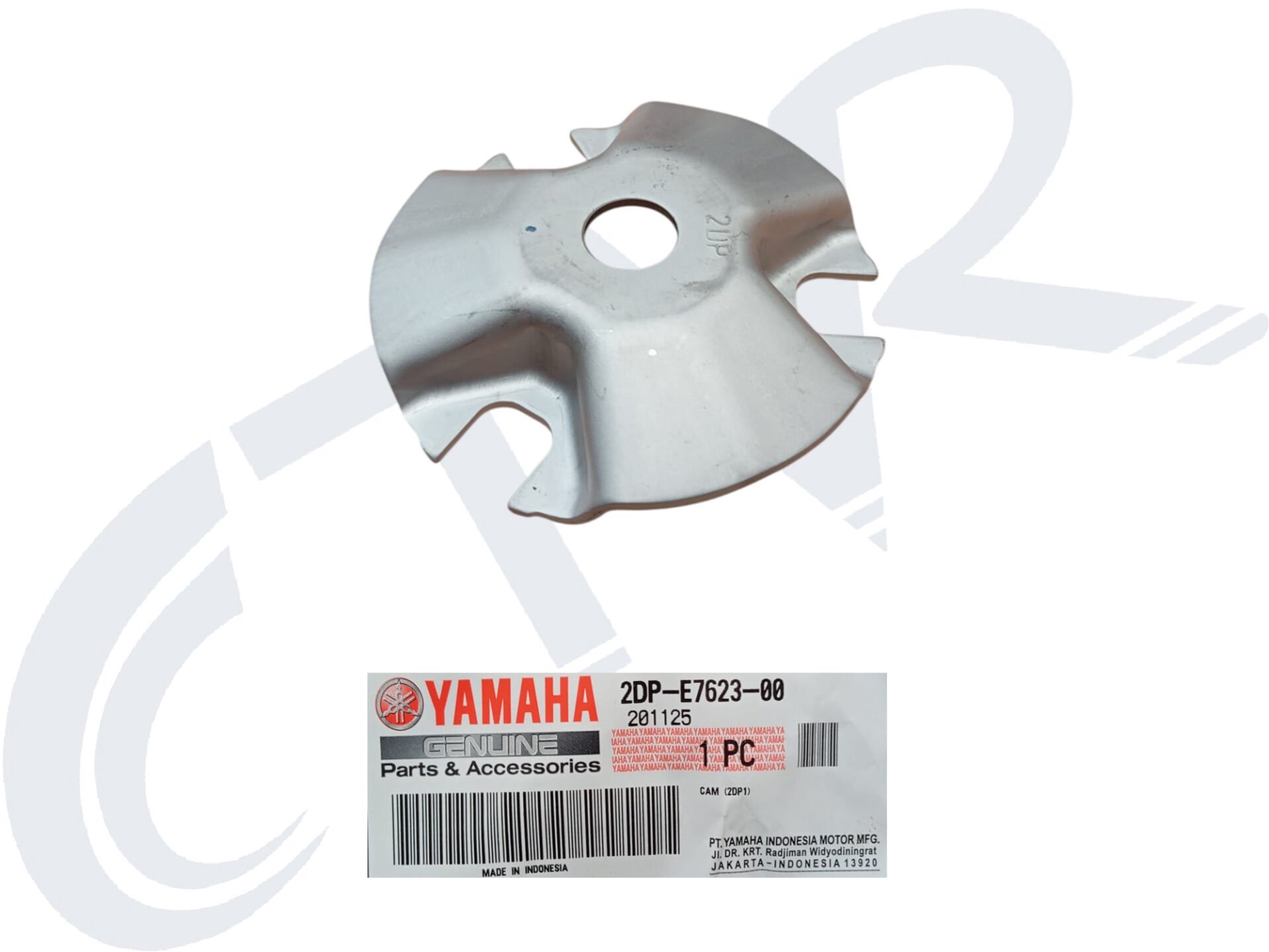 YAMAHA NMAX 125 2022 BASKI PLAKASI ORJ 2DP-E7623-00