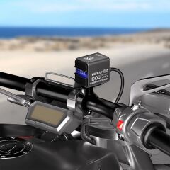 Kewig B13 Motosiklet Akü Şarj Cihazı – USB-C Şarj Cihazı, (Çift Yönlü Şarj Cihazı)