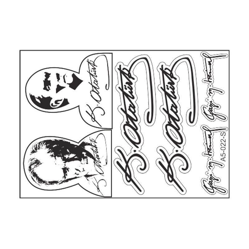 A5 STİCKER 034 TEK PAKET ÇOKLU STİCKER