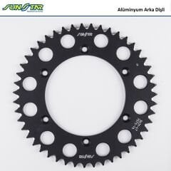 Husqvarna TE 450 ARKA DİŞLİ SİYAH ALÜMİNYUM