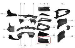 REGAL RAPTOR Pılder 125 Yan Kapak Sağ