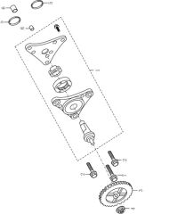 YUKİ PICASSO 100 YAĞ POMPA DİŞLİSİ