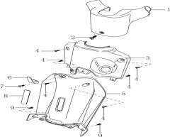 YUKİ SNOOPY GİDON PLASTİĞİ ÜST