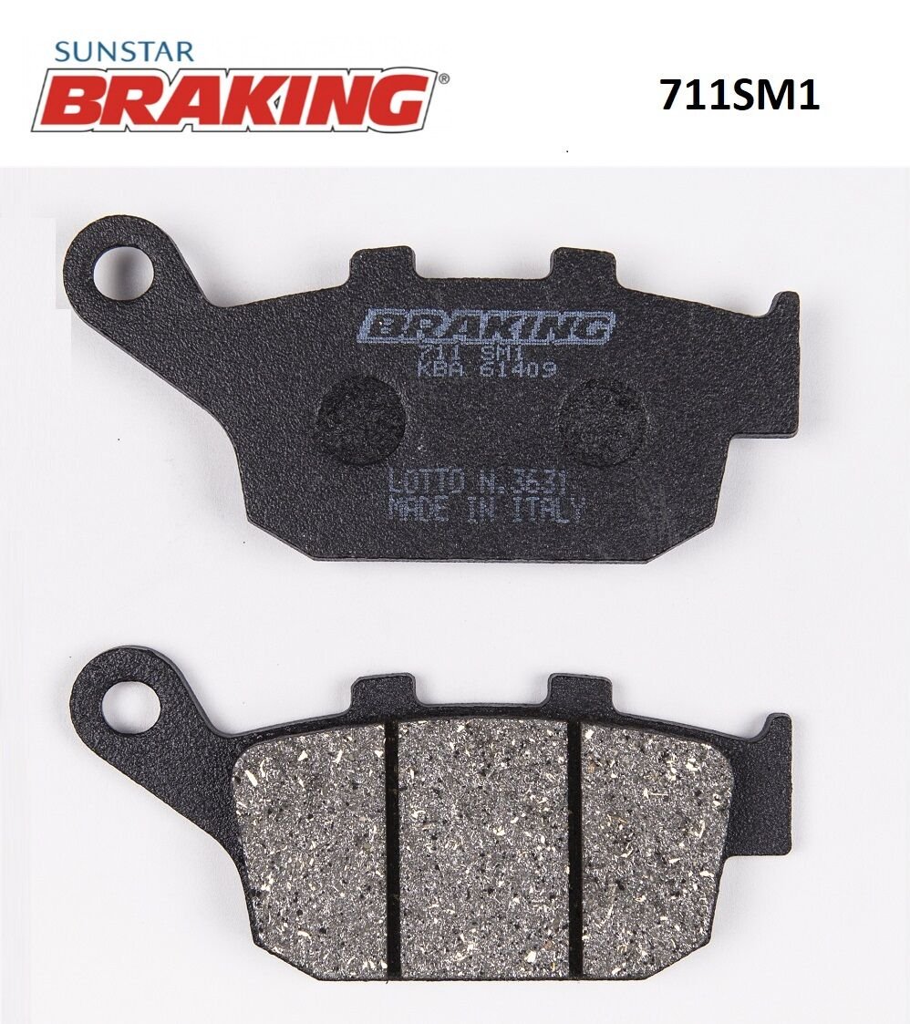 Honda XL 700_V_Transap YARI METALİK ARKA FREN BALATASI