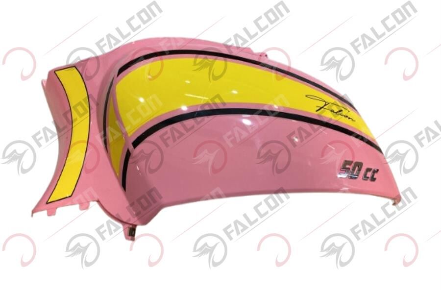 Falcon Turtle Arka Karenaj Sol Sarı/pembe