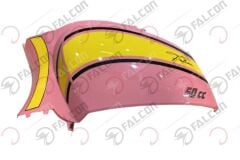 Falcon Turtle Arka Karenaj Sol Sarı/pembe