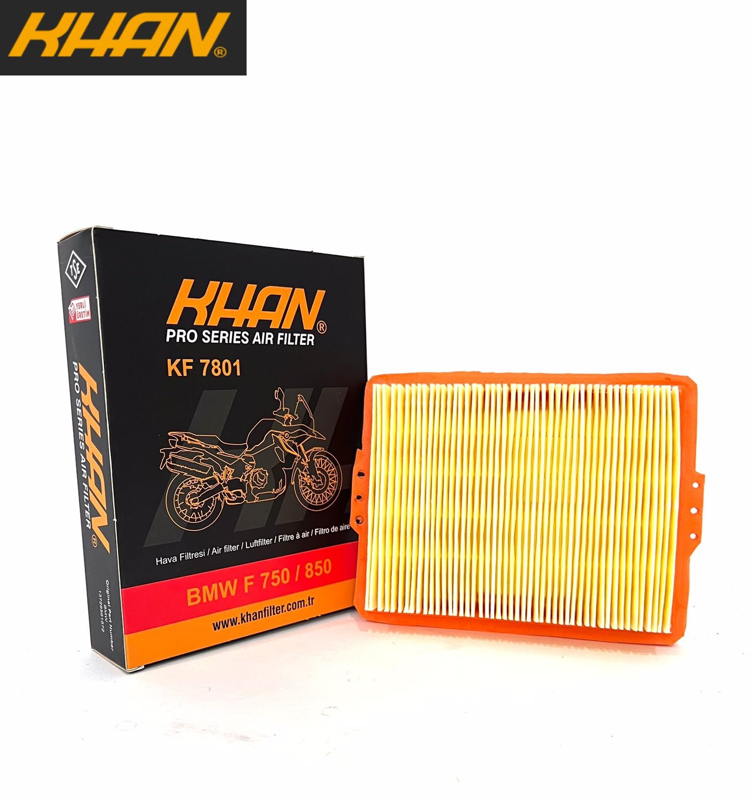 BMW F 750 GS KHAN HAVA FİLTRESİ