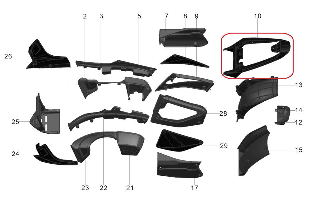 REGAL RAPTOR Pılder 125 Sele Altı Kuyruk Granajı Sıyah