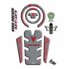 YAMAHA MT07 2021 - 2024 UYUMLU TANK PAD 005