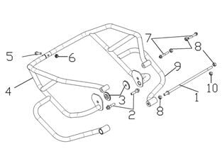 VOGE 300DS ÖN KORUMA DEMİRİ