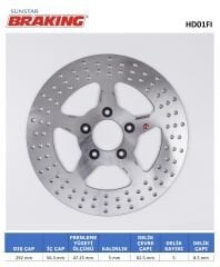 Harley Davidson XL 883 R SPORTSTER HARLEY DAVIDSON ÖN YUVARLAK DİSK