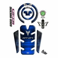 YAMAHA MT07 2021 - 2024 UYUMLU TANK PAD 006