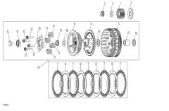 VOGE R125 DEBRİYAJ DİŞLİSİ