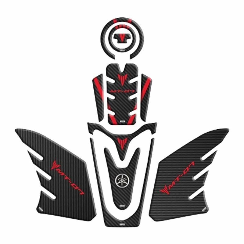 YAMAHA MT07 2021 - 2024 UYUMLU TANK PAD SET 002