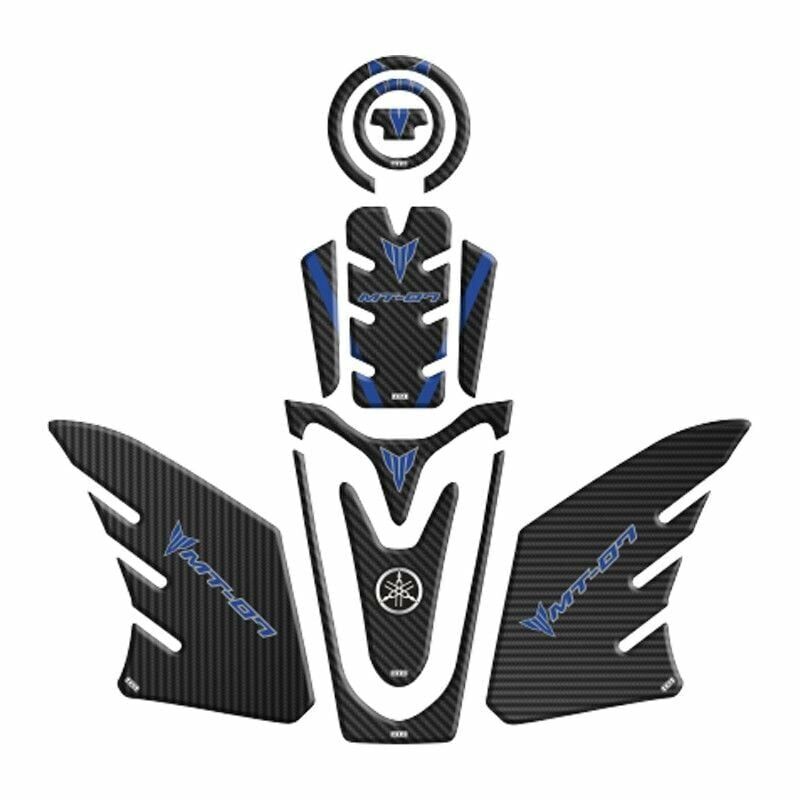 YAMAHA MT07 2021 - 2024 UYUMLU TANK PAD SET 003