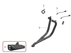 REGAL RAPTOR Pılder 125 Egzoz