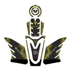 YAMAHA MT07 2021 - 2024 UYUMLU TANK PAD SET 007