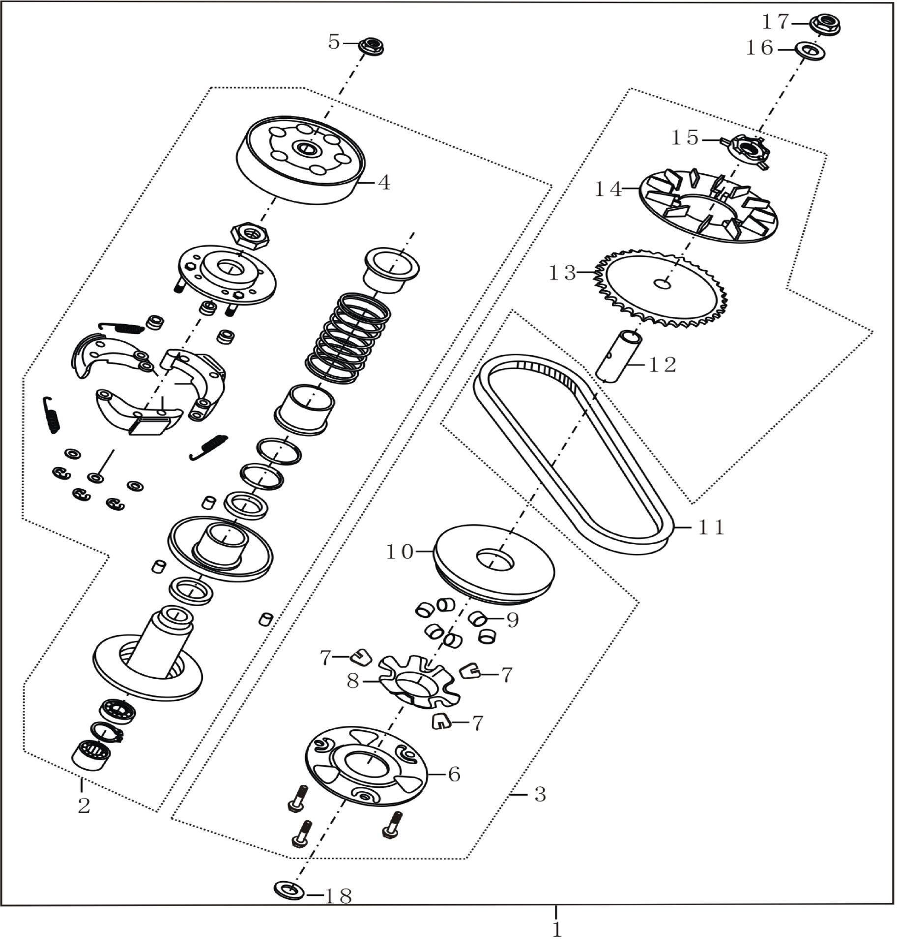 YUKİ SNOOPY ÖN VARYATÖR AGIRLIK SETİ
