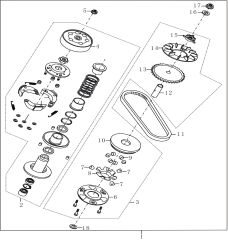 YUKİ SNOOPY ÖN VARYATÖR AGIRLIK SETİ
