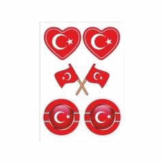 A5 STİCKER 064 TEK PAKET ÇOKLU STİCKER