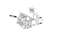 YUKİ GELATO 125 SİLİNDİR ÜST KAPAK