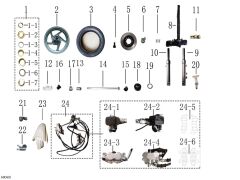 YUKİ CRYPTO 125 ÖN ÇATAL