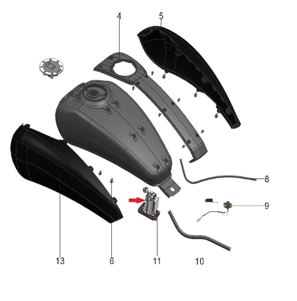 REGAL RAPTOR Pılder 125 Benzin Pompa Motoru (TEK)