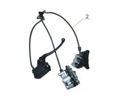 REGAL RAPTOR Spyder 350 Ön Fren Merkez Alt Üst Komple