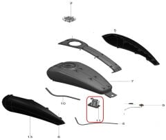 REGAL RAPTOR Pılder 125 Benzin Pompası Komple