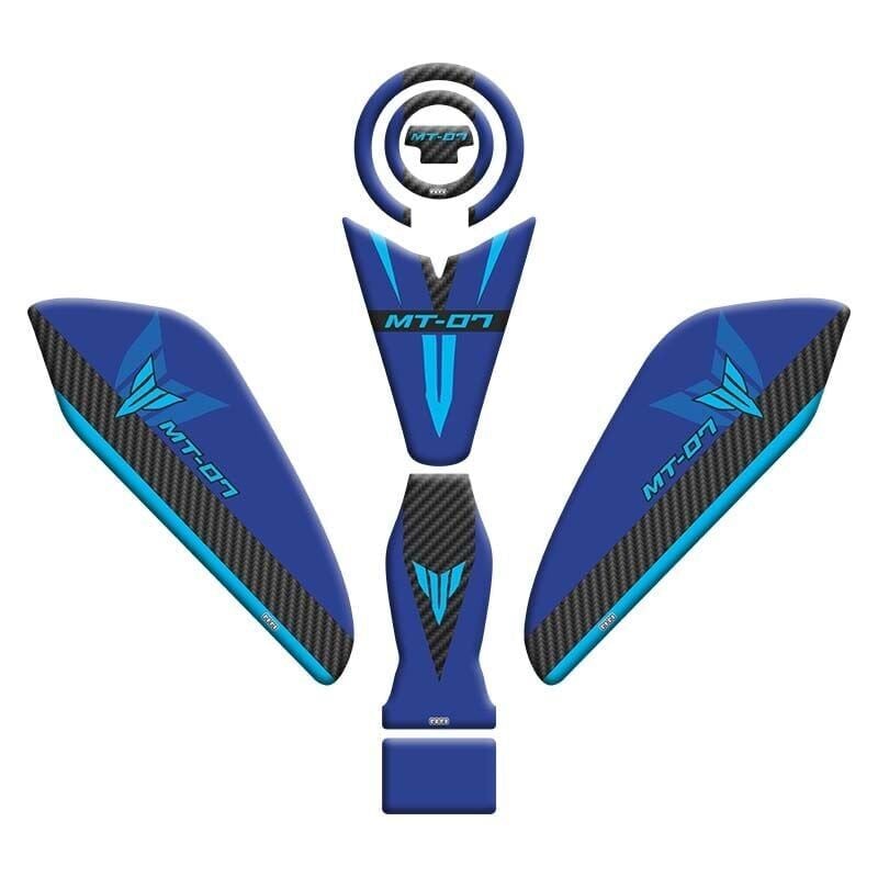 YAMAHA MT07 2025 UYUMLU TANK PAD SET 002