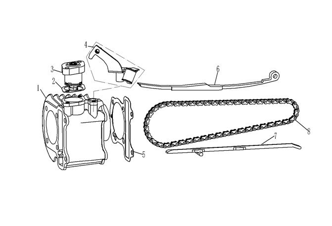 YUKİ GELATO 125 EKSANTRİK GERGİ ALT