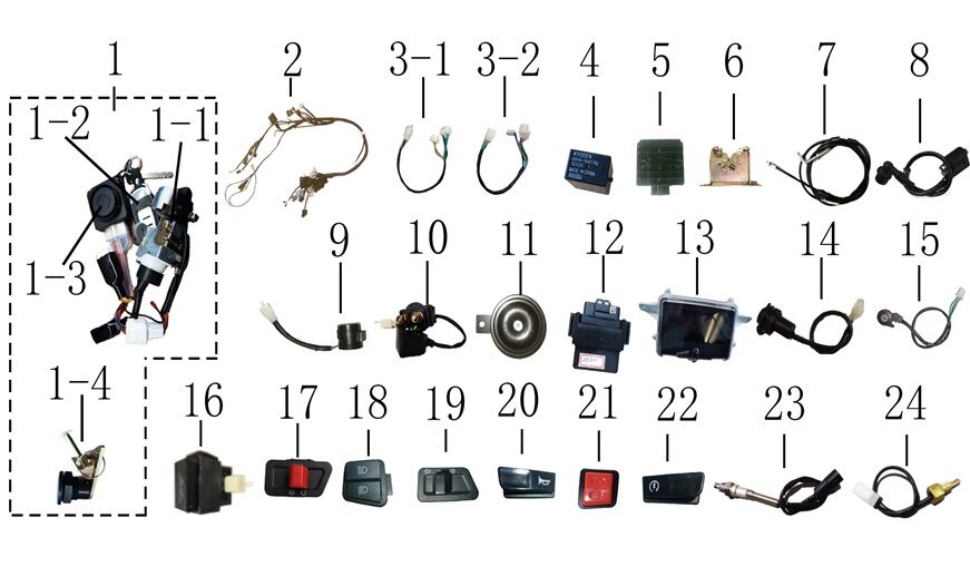 YUKİ CRYPTO 125 USB SOKETİ
