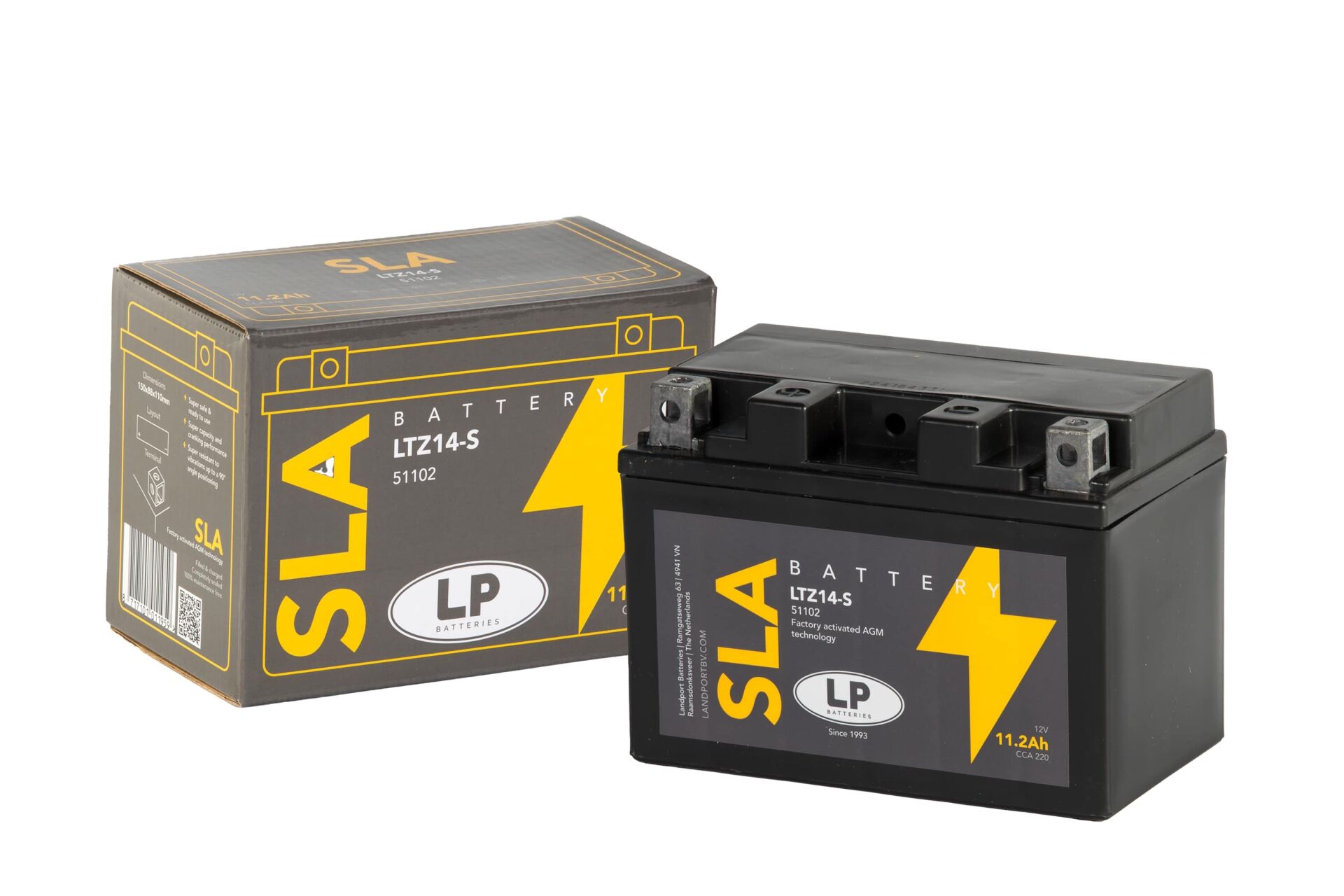 Honda Forza 300 SLA AKÜ (MB LTZ14-S) / 11,2 A / KG: 3,86 / L:150 / W:88 / H:110 / CCA: 220