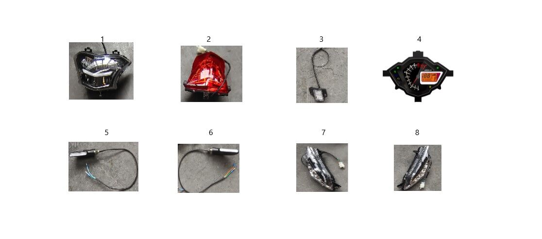 YUKİ GUSTO YENİ 2023 PLAKA LAMBASI