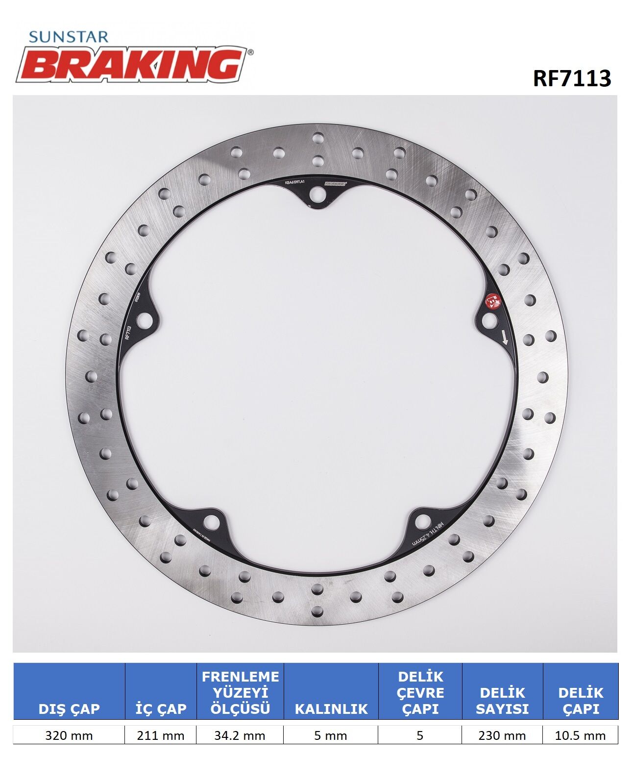 Honda Integra 750 HONDA NC 700-750 YUVARLAK ÖN FREN DİSKİ