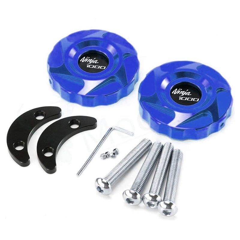 KAWASAKİ Z1000 UYUMLU AKS KORUMA KAPAĞI MAVİ