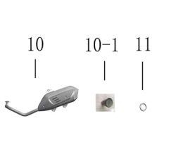 YUKİ GELATO 125 EGZOZ