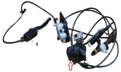 REGAL RAPTOR Daytona 125 Arka Fren Alt Merkez