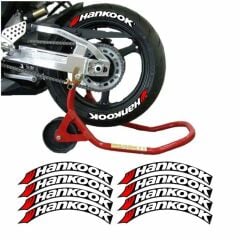 HANKOOK BEYAZ 3D LASTİK YANAK YAZISI