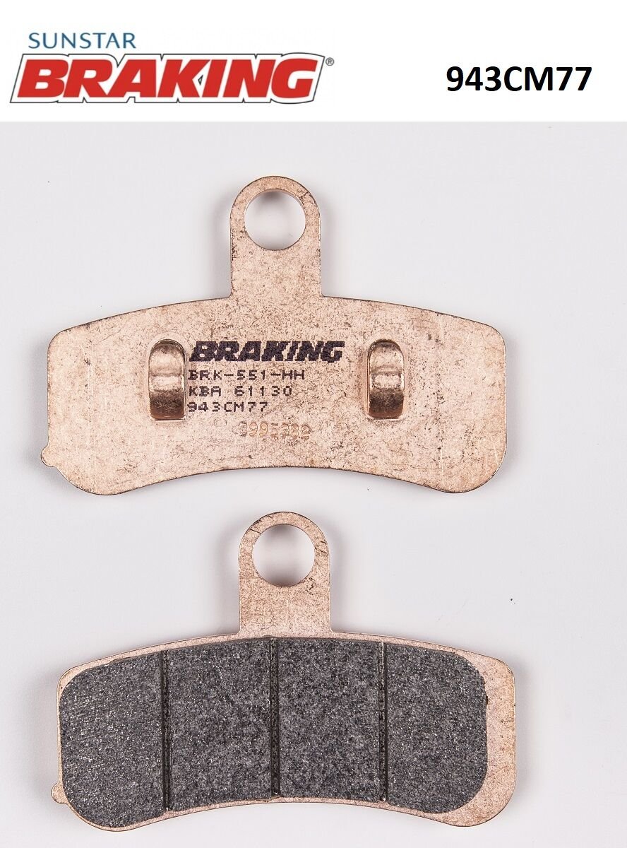 Harley Davidson NIGHT TRAIN (FXSTB)  1584 SİNTERLİ FREN BALATASI