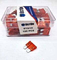 KYMCO DOWNTOWN I 300 BIÇAK SİGORTA 10 AMPER(1 KUTU = 100 ADET)