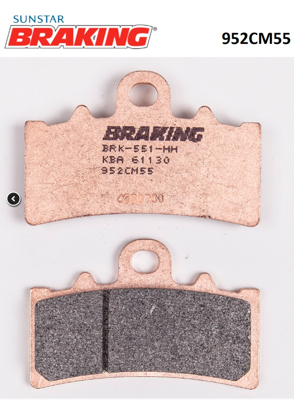 BRAKİNG SİNTERLİ ÖN FREN BALATASI DOMİNAR 400 UG